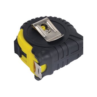  Рулетка измерительная RABBITEX 671348 Standard 3м*16мм, обрезиненный корпус, с фиксатором 