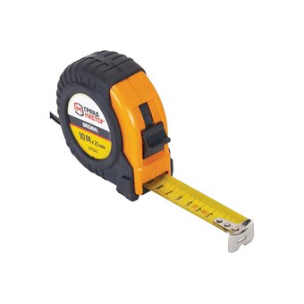  Рулетка измерительная ГРАНДМАСТЕР 671347 Original 10м*25мм, обрезиненный корпус, с фиксатором 