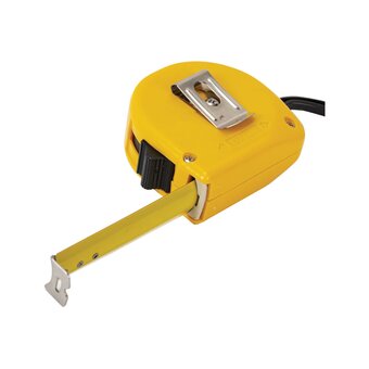  Рулетка измерительная ГРАНДМАСТЕР 671361 Classic 5м*19мм, пластиковый корпус, с фиксатором 