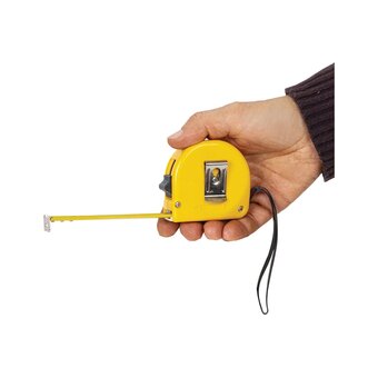  Рулетка измерительная ГРАНДМАСТЕР 671361 Classic 5м*19мм, пластиковый корпус, с фиксатором 