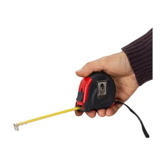  Рулетка измерительная ГРАНДМАСТЕР 671352 Ultra 5м*19мм, обрезиненный корпус, 3 фиксатора 