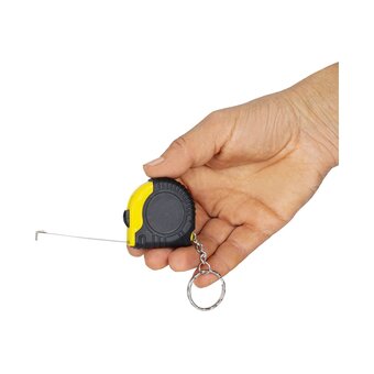  Рулетка-брелок RABBITEX 671365 2м*6мм обрезиненный корпус 