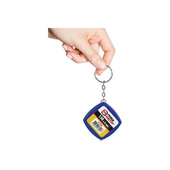  Рулетка-брелок ГРАНДМАСТЕР 671369 1м*6мм, пластиковый корпус 