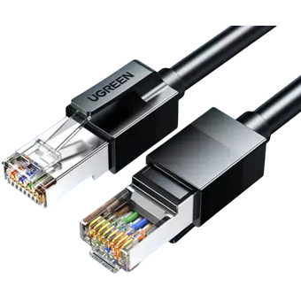  Кабель UGREEN NW316 (55176) Cat6 F/UTP Ethernet Cable 10m Black 
