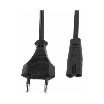  Кабель питания SONNEN 513564 универсальный для аудио и видеотехники C7 (2 pin) 1,8м, черный 