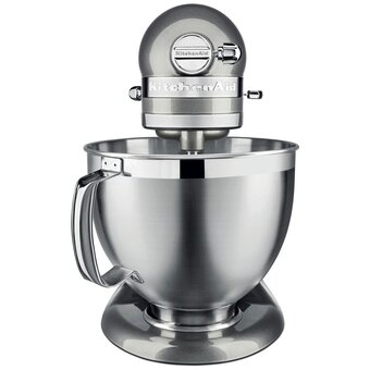  Планетарный миксер KitchenAid 5KSM185PSEMS Artisan серебряный медальон 