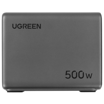  СЗУ UGREEN X759 (55550B) 500W 6-Port 1*USB-A&5*USB-C GaN Desktop Fast Charger EU серый космос 
