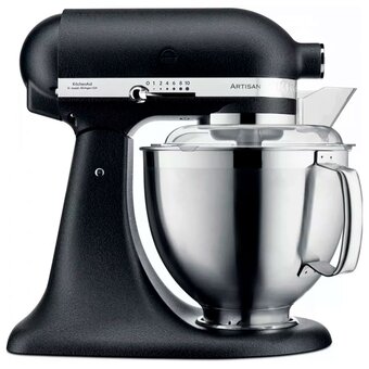  Миксер планетарный KitchenAid 5KSM185PSEBK Artisan чугун 