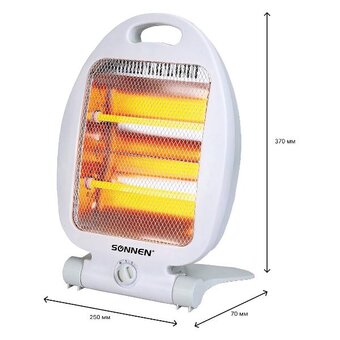  Обогреватель инфракрасный SONNEN RH06 белый 