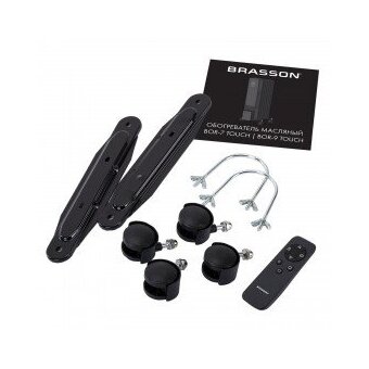  Масляный обогреватель BRASSON BOR-9 Touch черный 