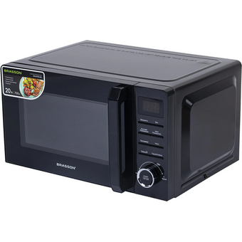  Микроволновая печь BRASSON MW2070D-8BL черная 