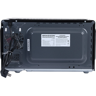  Микроволновая печь BRASSON MW2390D-6BL черная 