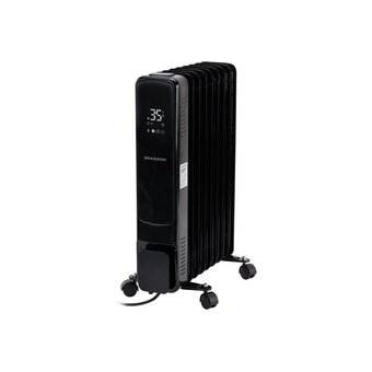  Масляный обогреватель BRASSON BOR-7 Touch черный 