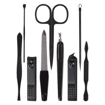  Набор для маникюра и педикюра WBZ 609493 Mini в футляре красный 