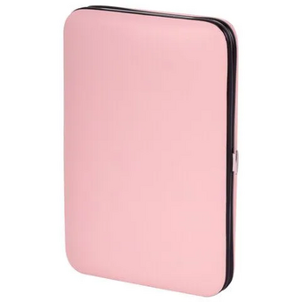  Набор для маникюра и педикюра WBZ 609488 Standard в футляре розовый 