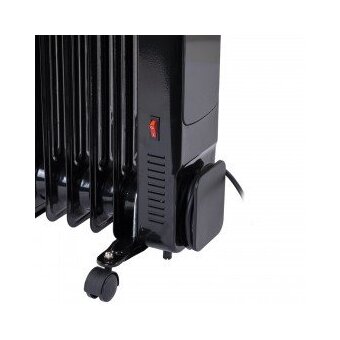  Масляный обогреватель BRASSON BOR-9 Touch черный 