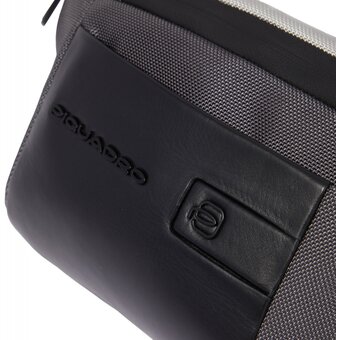  Сумка Piquadro Brief2 Special CA2174BR2S/GRN нейлон, серый/черный 