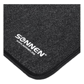  Коврик для мыши Sonnen 513315 WIde Range резина + ткань, 870х350х4мм, чёрный 