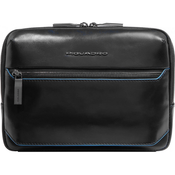  Сумка Piquadro Blue Square CA6588B2/N мужская, кожа натуральная, черный 
