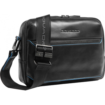  Сумка Piquadro Blue Square CA6588B2/N мужская, кожа натуральная, черный 