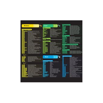  Коврик для мыши Sonnen Hot Keys 513961 800х400х3мм 