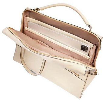  Деловая сумка Piquadro Patricia CA6774W140/BE кожа натуральная, бежевый 