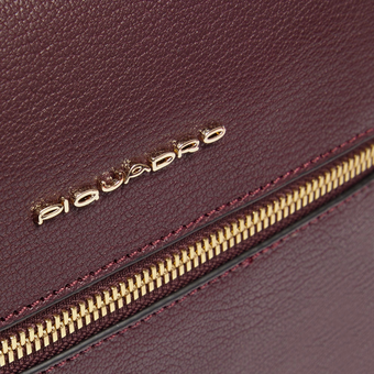  Сумка Piquadro Patricia CA6776W140/BO женская, кожа натуральная, бургунди 