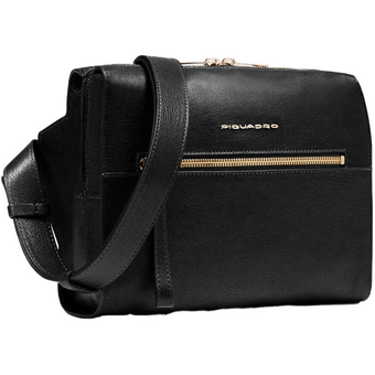  Сумка Piquadro Patricia CA6776W140/N женская, кожа натуральная, черный 
