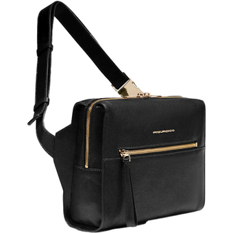  Сумка Piquadro Patricia CA6776W140/N женская, кожа натуральная, черный 