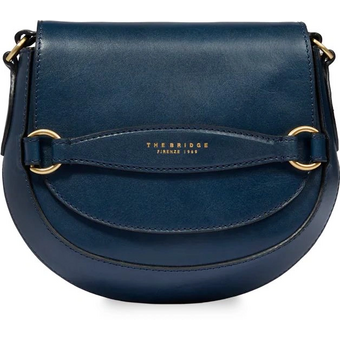  Сумка The Bridge Bettina 04371201/YH женская, кожа натуральная, темно-синий 