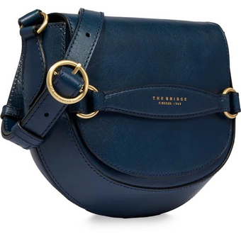  Сумка The Bridge Bettina 04371201/YH женская, кожа натуральная, темно-синий 