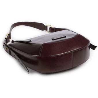  Сумка The Bridge Fedora 04320401/YF женская, кожа натуральная, бургунди 