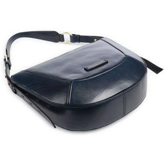  Сумка The Bridge Fedora 04320401/YH женская, кожа натуральная, темно-синий 