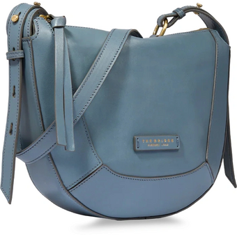  Сумка The Bridge Fedora 04320501/KP женская, кожа натуральная, голубой 