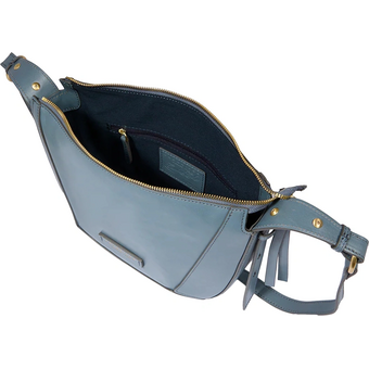  Сумка The Bridge Fedora 04320501/KP женская, кожа натуральная, голубой 