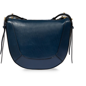  Сумка The Bridge Fedora 04320501/YH женская, кожа натуральная, темно-синий 