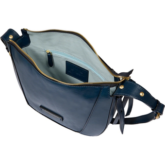  Сумка The Bridge Fedora 04320501/YH женская, кожа натуральная, темно-синий 