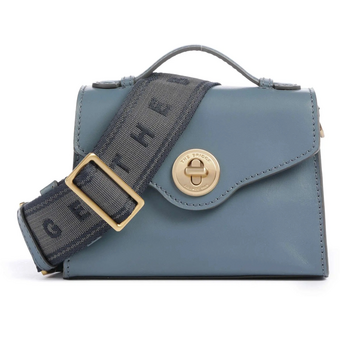  Сумка The Bridge Irene 04520501/KP женская, кожа натуральная, голубой 