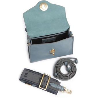  Сумка The Bridge Irene 04520501/KP женская, кожа натуральная, голубой 