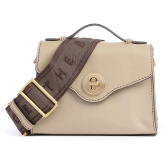  Сумка The Bridge Irene 04520501/TH женская, кожа натуральная, бежевый 