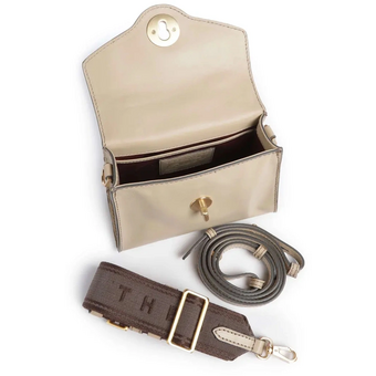  Сумка The Bridge Irene 04520501/TH женская, кожа натуральная, бежевый 