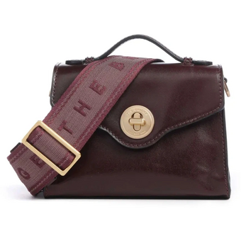  Сумка The Bridge Irene 04520501/YF женская, кожа натуральная, бордовый 