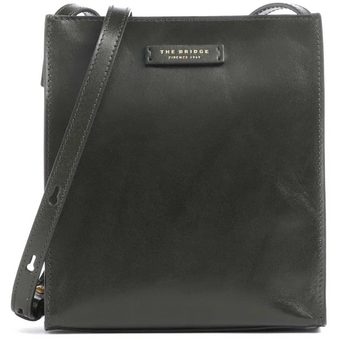  Сумка The Bridge Mirra 04160501/I2 женская, кожа натуральная, темно-зеленый 