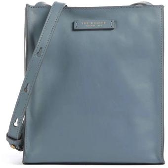  Сумка The Bridge Mirra 04160501/KP женская, кожа натуральная, голубой 