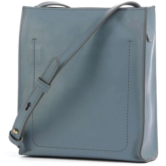  Сумка The Bridge Mirra 04160501/KP женская, кожа натуральная, голубой 