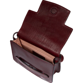  Сумка The Bridge Lucrezia 04192001/YF женская, кожа натуральная, темно-коричневый 