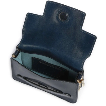  Сумка The Bridge Lucrezia 04121401/YH женская, кожа натуральная, темно-синий 