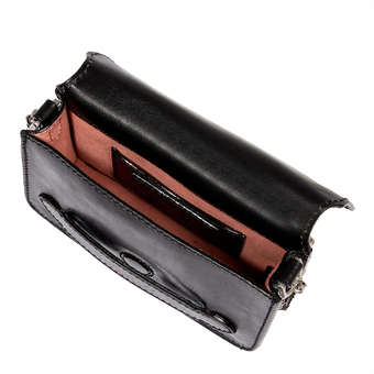  Сумка The Bridge Lucrezia 04121401/20 женская, кожа натуральная, черный 