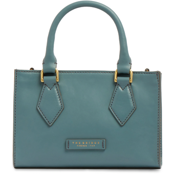  Сумка The Bridge Ida 04100501/KP женская, кожа натуральная, голубой 