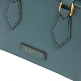  Сумка The Bridge Ida 04100501/KP женская, кожа натуральная, голубой 